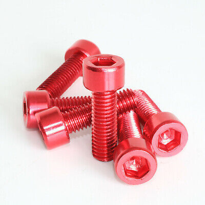 colorful aluminium 7075 6063 6061 anodized cap head bolt