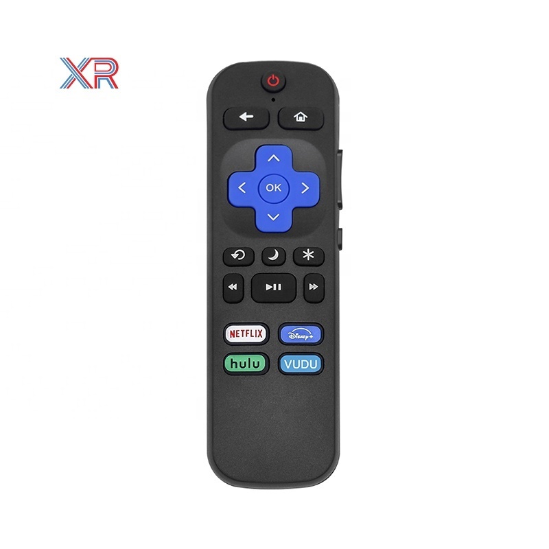 Popular 17keys Wholesale TV Remote Control Replacement Universal Remote for Roku TV TCL Hisense Onn Sharp Roku Series Smart TVs