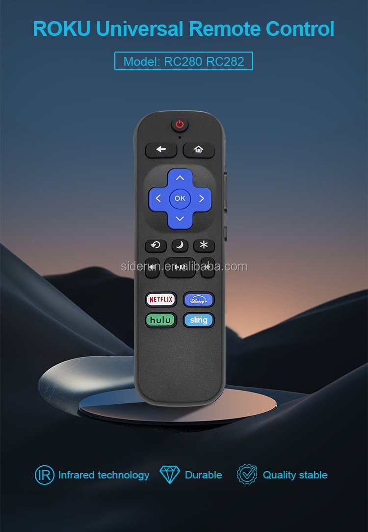 Wholesale TV Remote Control Replacement Remote Control Universal for Roku TV Compatible TCL Hisense Onn Roku Series Smart TVs