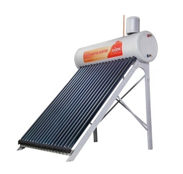 New 200L CE portable solar water heater Compact Pre-heated Pressurized solar water heaters