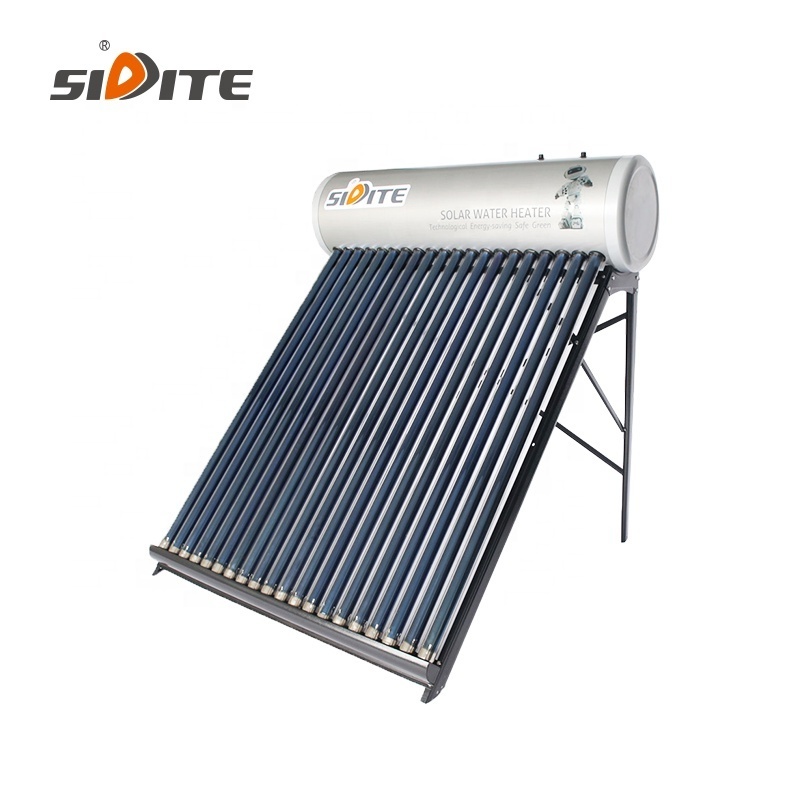 New 200L CE portable solar water heater Compact Pre-heated Pressurized solar water heaters