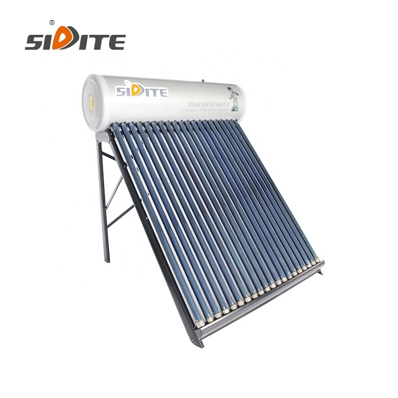 New 200L CE portable solar water heater Compact Pre-heated Pressurized solar water heaters