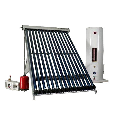 split pressurized copper coils solar hot water heater 250 liters