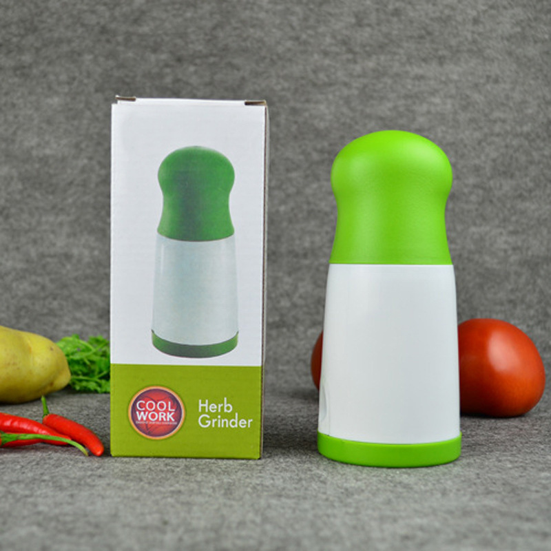 Durable Manual Food Vegetable Spice Chopper Coriander Herb kitchen grater