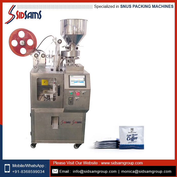 Multi Function Automatic High Speed Coffee Pouch Packing Machine From Indian Manufacturer