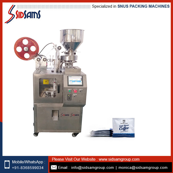 Heavy Duty Fast Working High Speed Coffee Packing Machine From Indian Manufacture