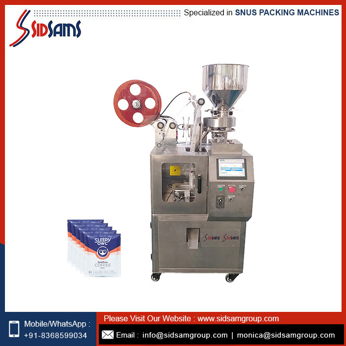 Heavy Duty Fast Working High Speed Coffee Packing Machine From Indian Manufacture