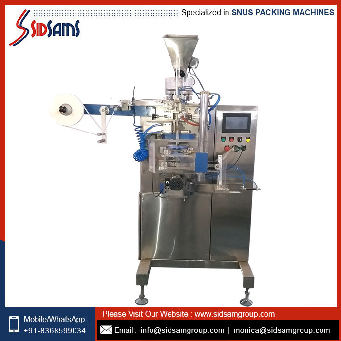 Bulk Supply Newest Technology  Snus Fully Automatic Packing Machine Loose Snus Packing Machine Supplier