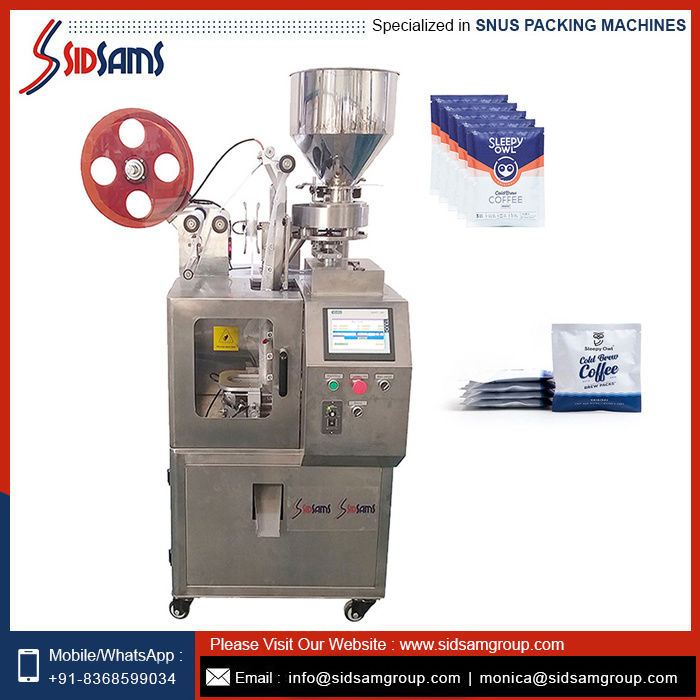 Multi Function Automatic High Speed Coffee Pouch Packing Machine From Indian Manufacturer