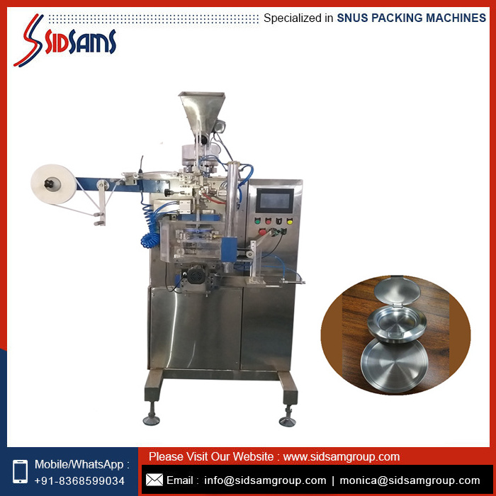 Factory Price Automatic 500g Snus Packing Machine Automatic Pouch Filling Snus Packing Machine For Sale