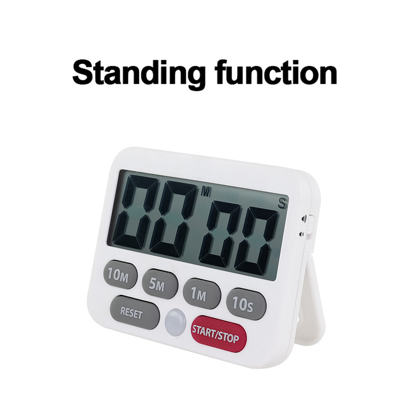 Digital Kitchen Timer For Cooking Shower Study Stopwatch Alarm Clock Magnetic Electronic Cooking Countdown Timer