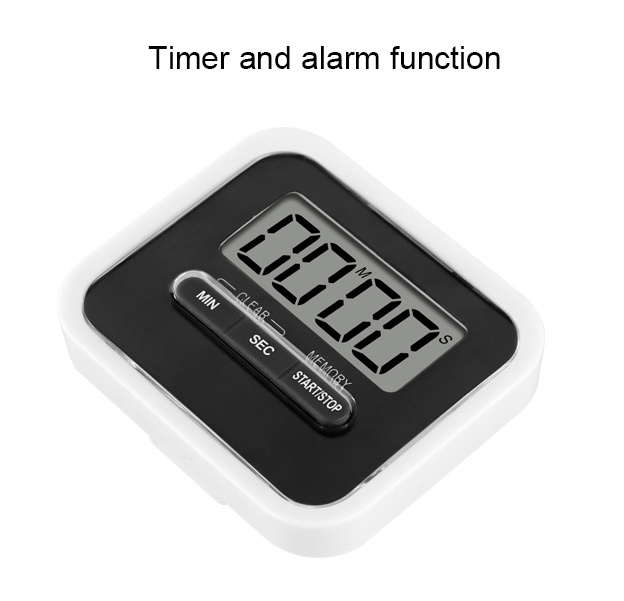 Magnetic Digital Timer Switch ON/Off Switch Electrical Timer  Loud Alarm  Countdown Timer for Kids Teachers Cooking