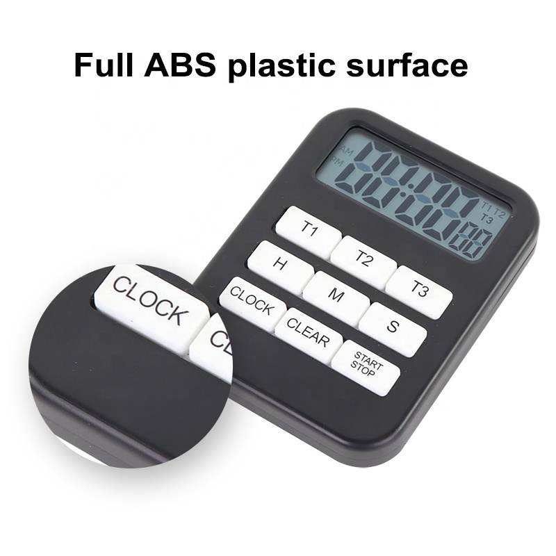 Full ABS Platform Cover Color option Electronic Kitchen Use Timer Food Use Making Desert  Kitchen Digital Clock Timer