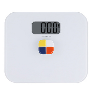 New design IP65 Water-proof one button get the power environment friendly Body scale battery free bathroom scale Water-proof