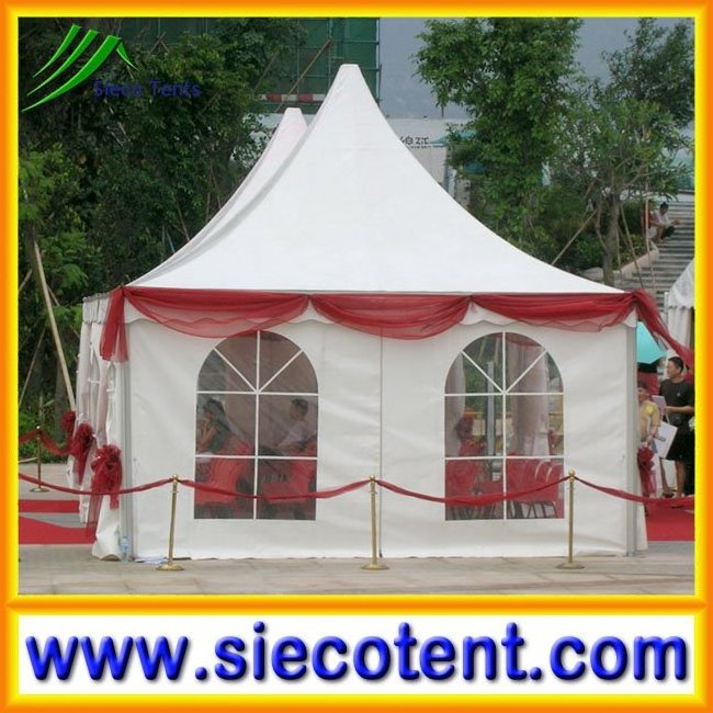 Aluminum Alloy Coated PVC Outdoor Pavilion Tent And Pagoda Tent For Event