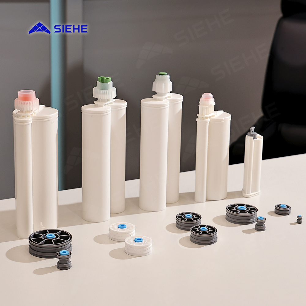 SIEHE Double Epoxy Adhesive Ab Glue Cartridge Plastic Tube Ab Glue Cartridge For Packing