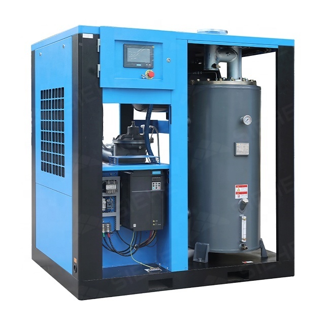 7.5KW 15KW 22KW 4500 psi Industrial Air Compresor De Qire De Tornillo Silencioso 300 liter Screw Air Compressor