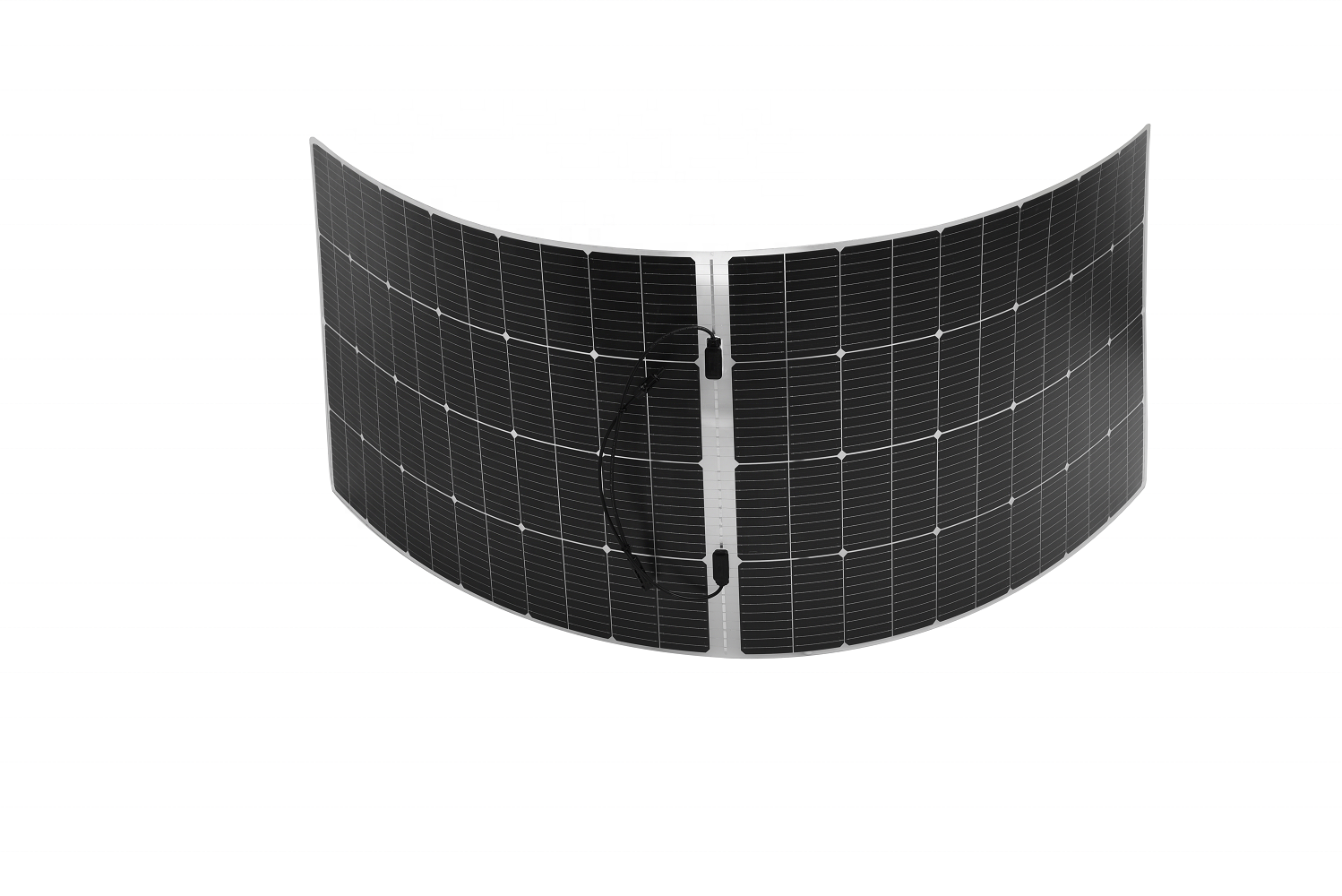 Flexible Solar Panel 100 Watt /140W12V/24V Monocrystalline Semi-Flexible Bendable for Marine RV Cabin Van Car Uneven Surfaces