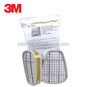 Genuine 3M 6006 catridge 3M Multi Acid Gas/Organic Vapor Cartridge Respiratory Protection 60/Case