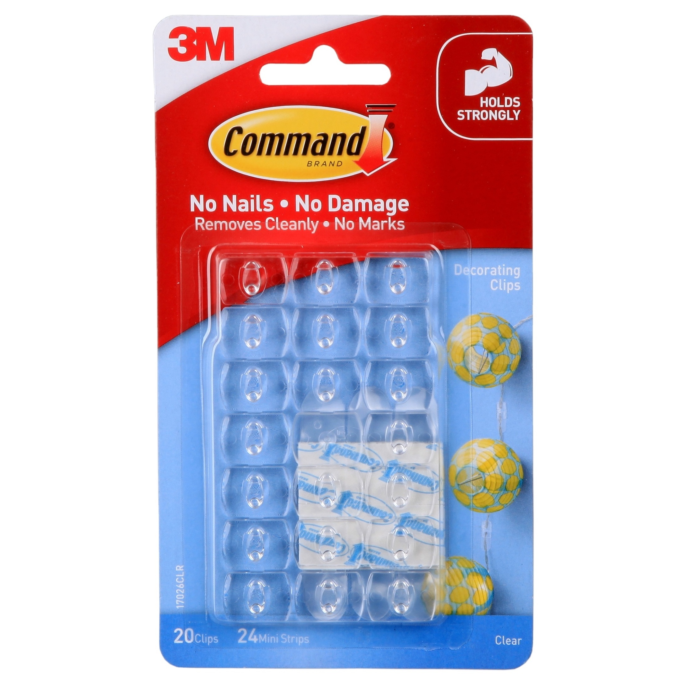 3M Command hooks command hook with command clear strips Damage-Free Hanging hook