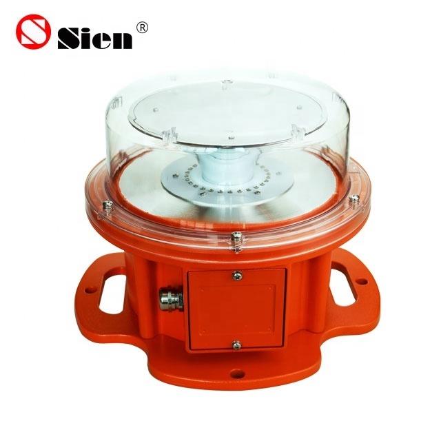 FAA L-864 LED Obstruction Light Towers flash light For Telecom Tower Building aviation Light For Towers