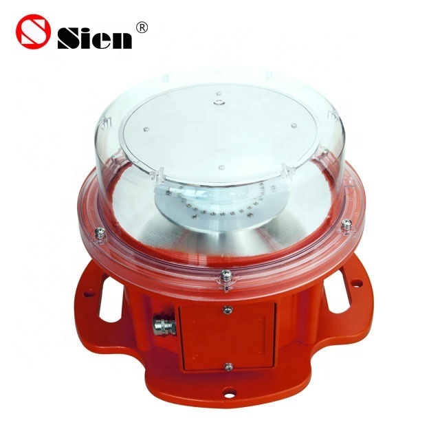 FAA L-864 LED Obstruction Light Towers flash light For Telecom Tower Building aviation Light For Towers