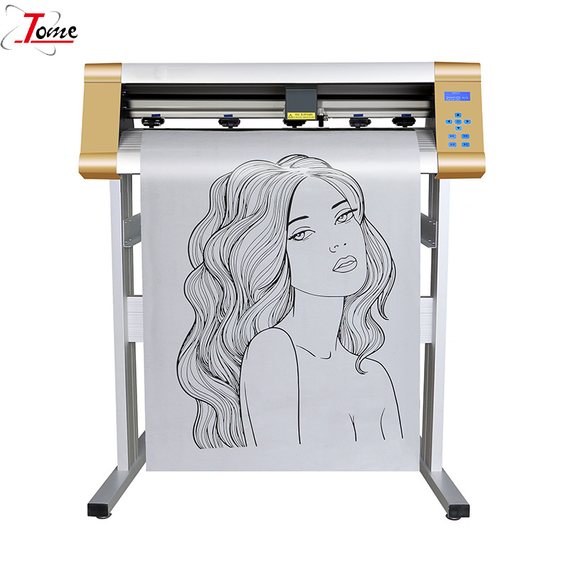 hot sale high resolution  1.2m/1.6m width vinyl cutter sticker cutting plotter with cheap price