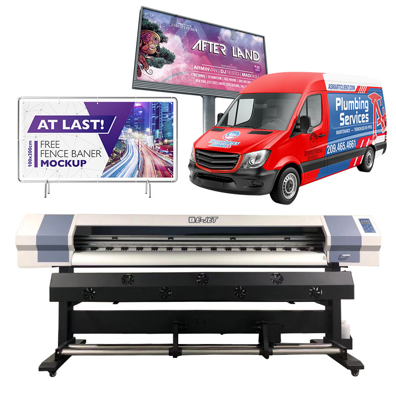 Guangzhou TOME ejet 8ft 1.3m 1.6m 1.9m 2.5m 3.2m printer with i3200/dx11/xp600/dx5/dx7 head outdoor inkjet eco solvent plotter