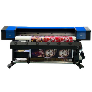 dx5 eco solvent xp600/I3200  1.8m vinyl reflective  banner printing machine plotter printer sticker