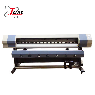 Double heads XP600/DX5/DX7 eco solvent printer tarpaulin printing machine