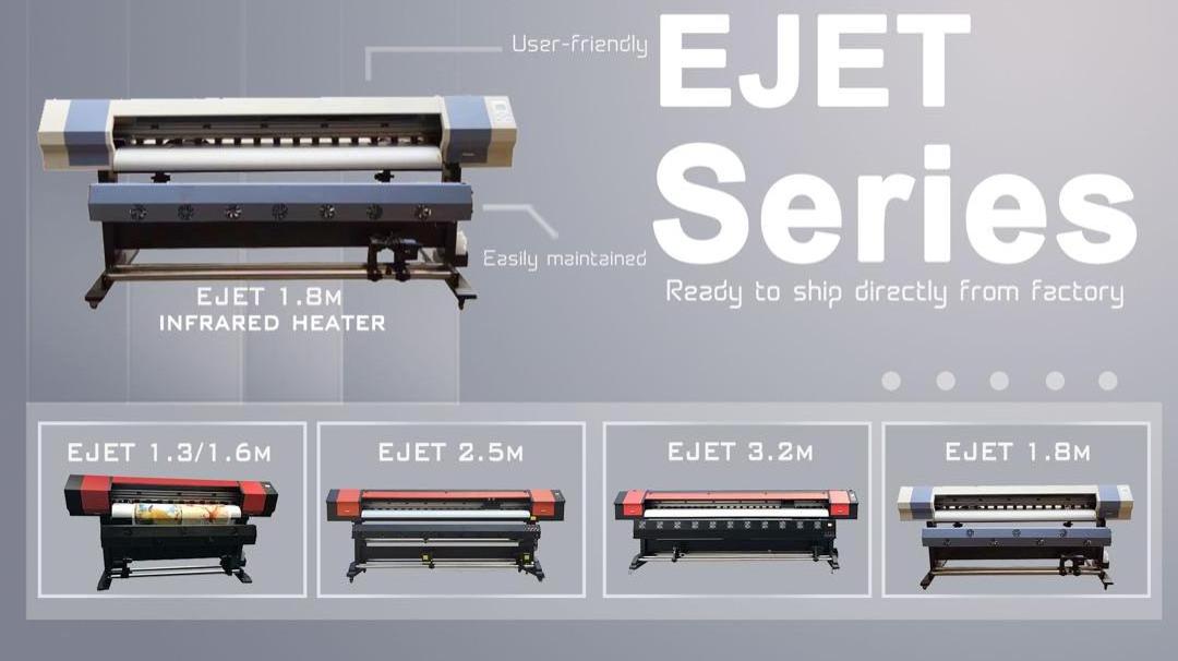 1.6m 1.3m 1.8m 70cm 2.5m 3.2m ejet inkjet printers with i3200 xp600 dx5 dx7 printhead eco solvent printer for canvas