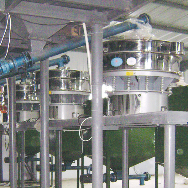 food industry sifter screening corn grits sieve round vibrating screen manufacturer