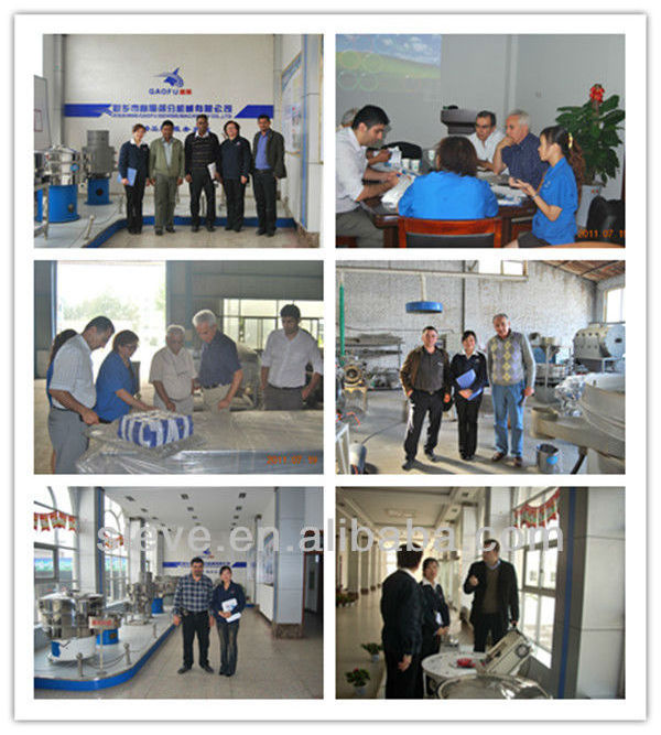 Food materials package unloading and screening widely-used big bag dumping station