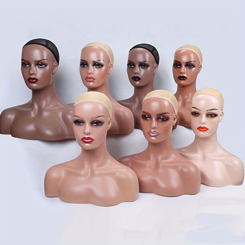 Mannequin Head for Wig Display Training Mannequin Head Realistic Mannequins Female Head