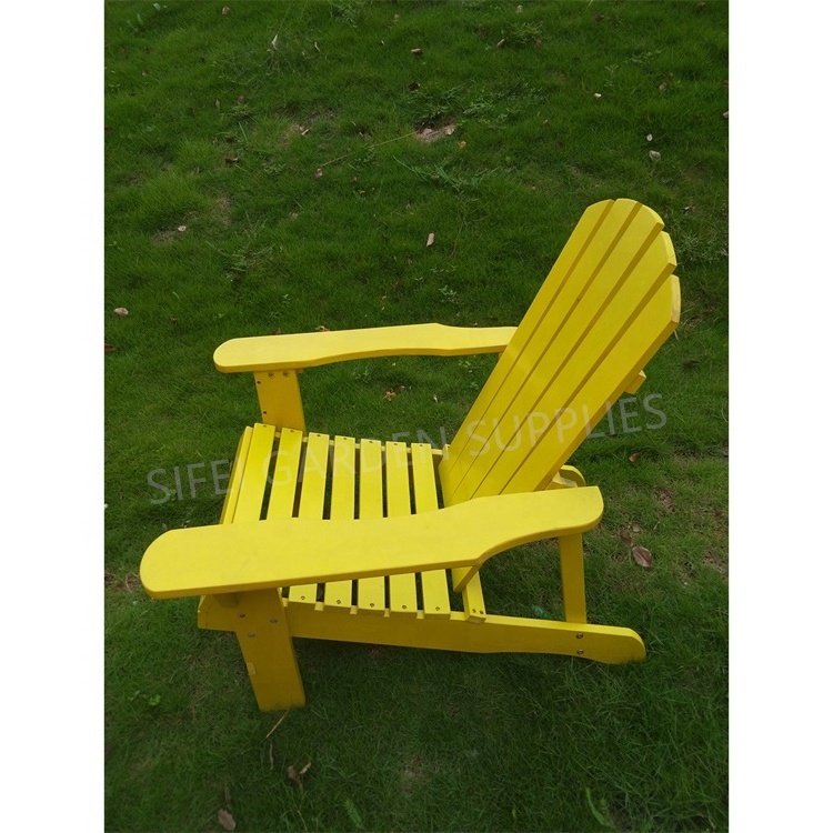 Modern Adirondack Chair Patio Wooden Leisure Chair