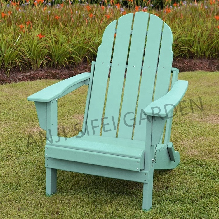 Hot Sale HDPE Garden Adirondack Chair for Beach and Pool