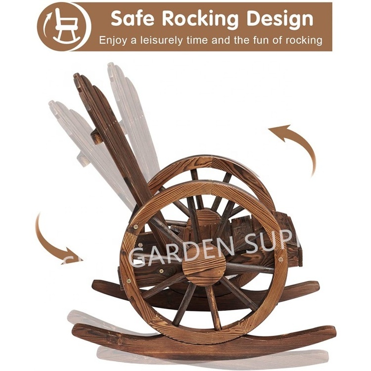 Home Garden Rocking Chair Adirondack Rocking Chair