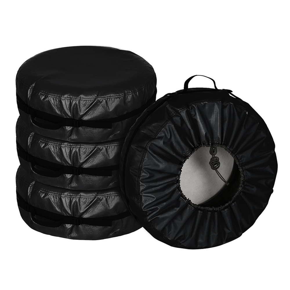 Tire Cover with Handle Spare Tire Bag Dustproof Durable Wheel Storage Tote Bag