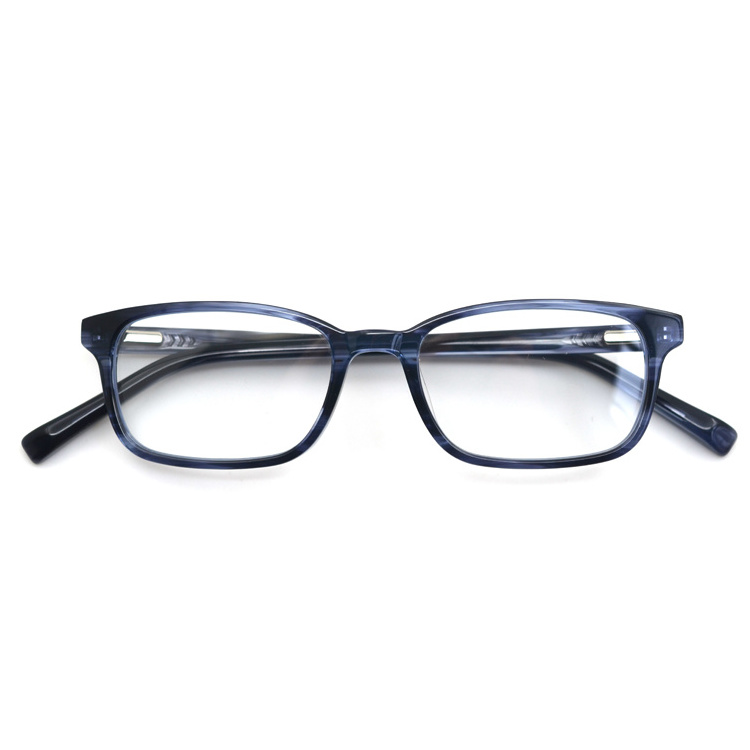 Fashion stock acetate optical frame computer eyewear anti blue light glasses acetate glasses wholesale eyeglass frames