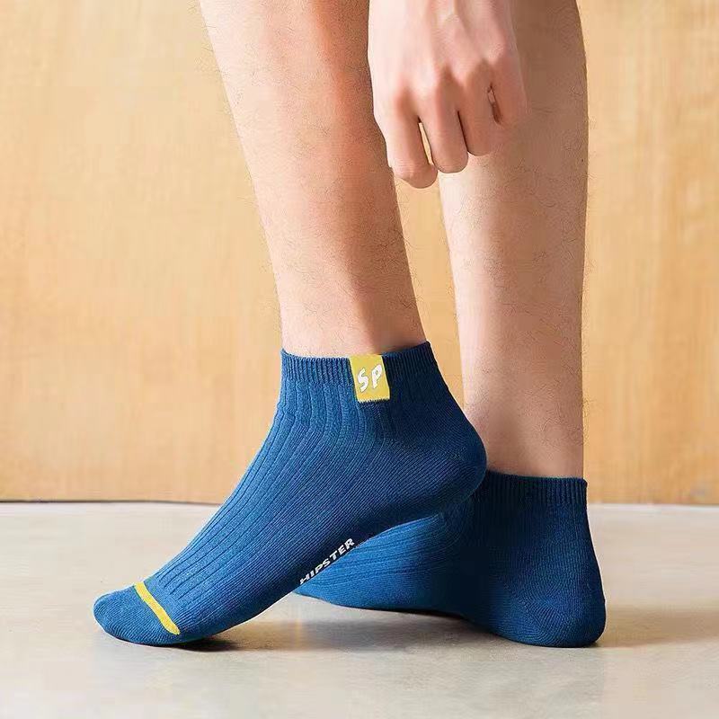 Sifot Solid Simple Football Compression Comfortable Men Ankle Socks Wholesale Custom Short Summer Autumn Socks Packaging Casual