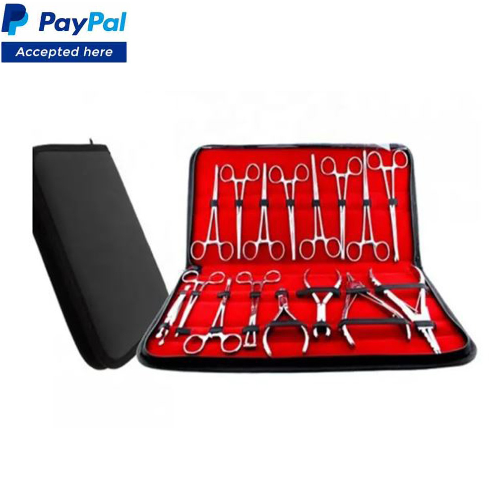 Body piercing tool kit perforated tool piercing tools set piercing kits | professional body piercing tool kit  BY SIGAL MEDCO