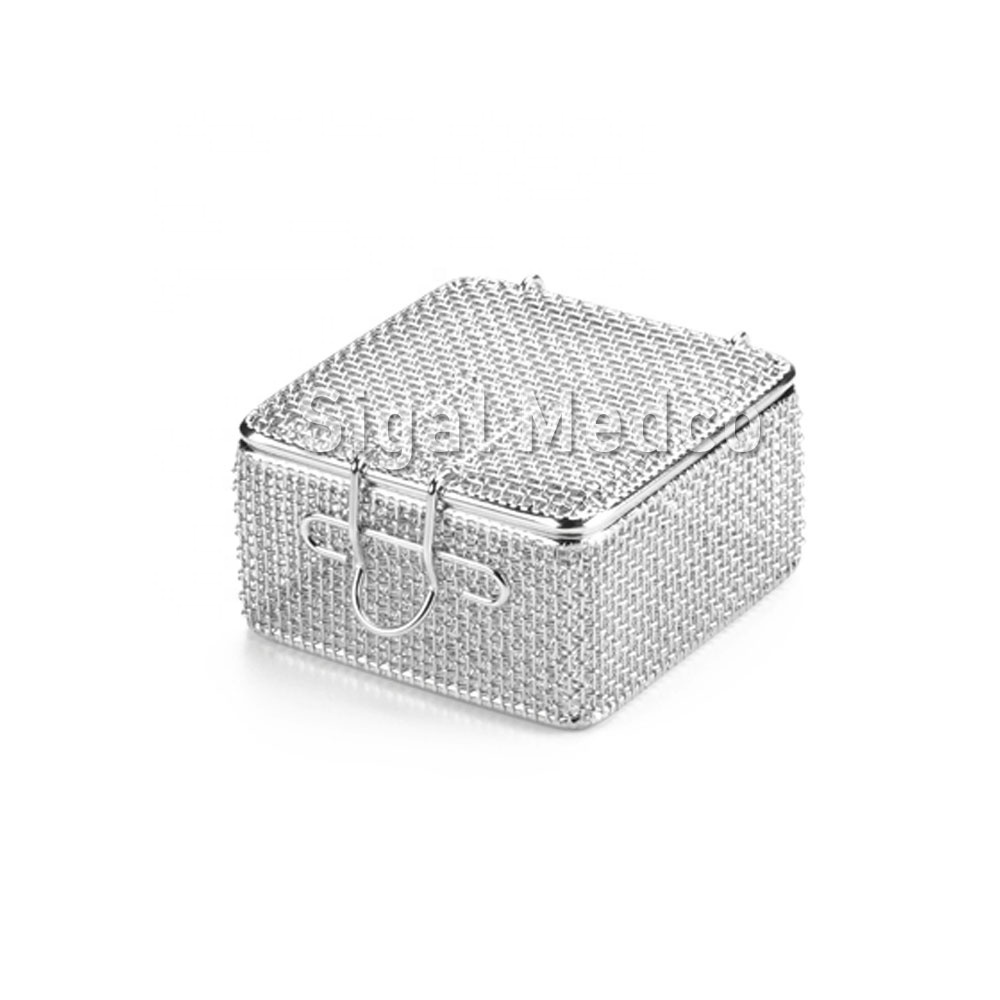 Micro Mesh Trays Stainless Steel | Mesh Sterilization Basket | Metal Autoclave Tray for Surgical Medical Use BY SIGAL MEDCO