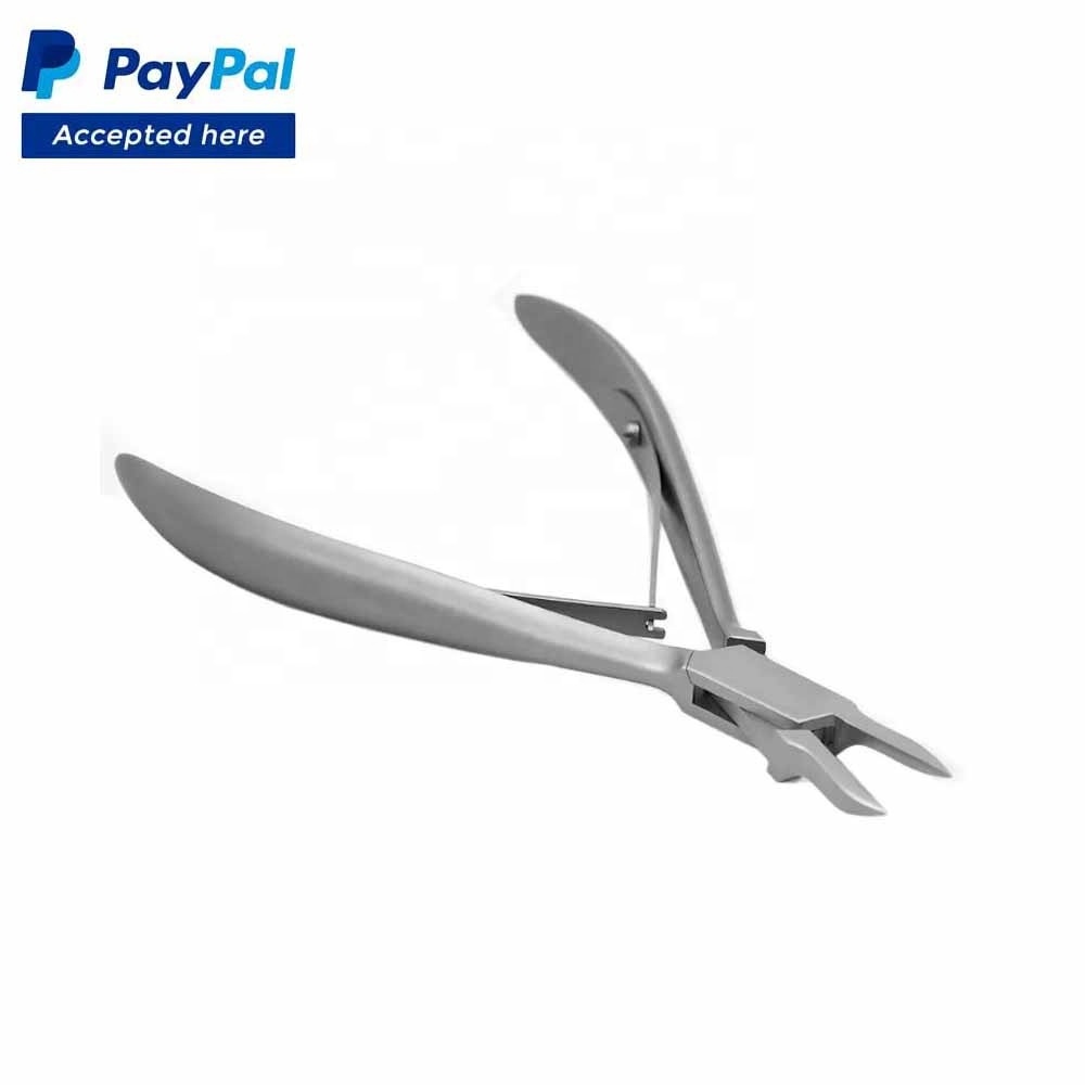 Durable & Strong Stainless Steel Toe Nail Clippers Cutter With Back Lock Ingrown Toe Nail Cutter For Thick NailsBY SIGAL MEDCO