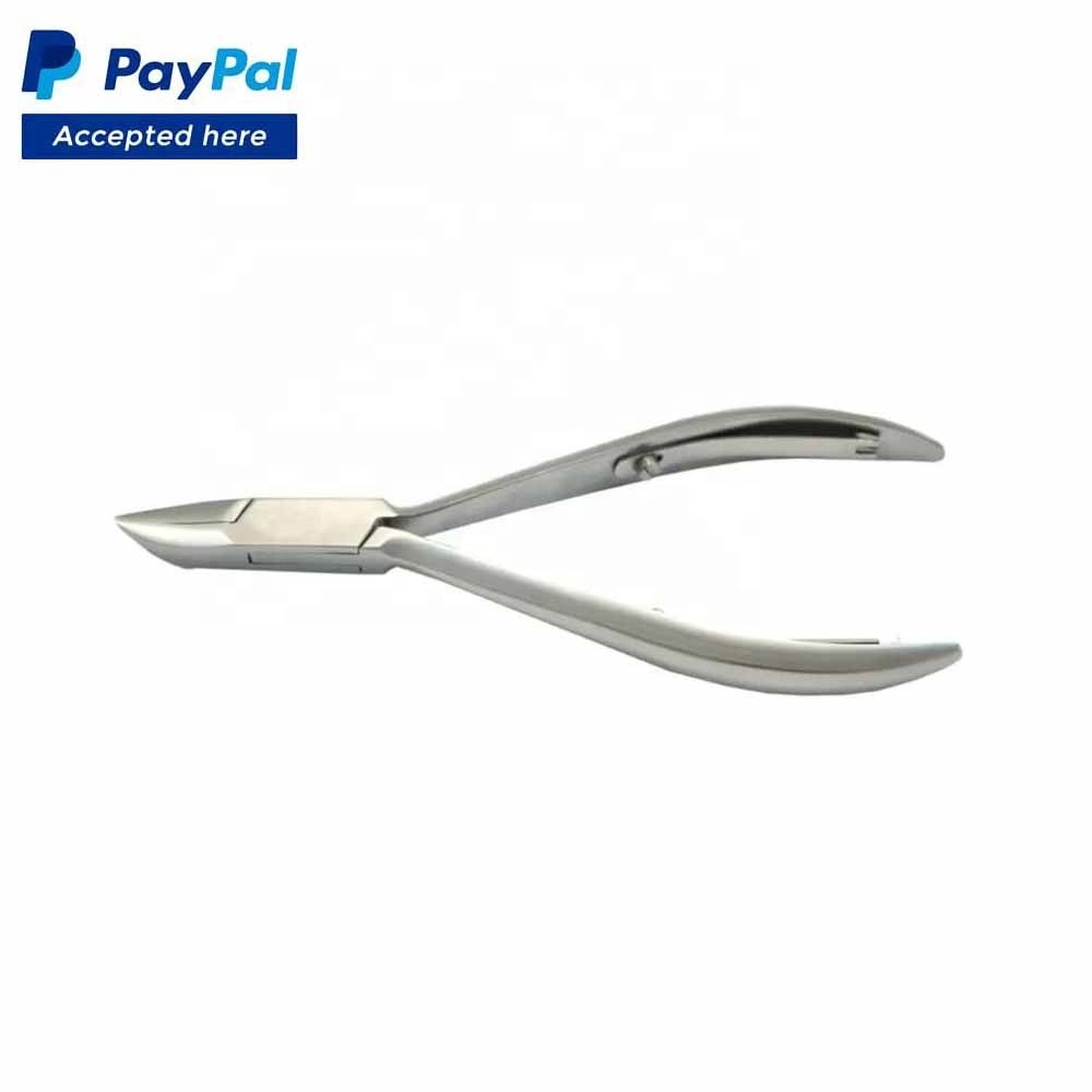 Durable & Strong Stainless Steel Toe Nail Clippers Cutter With Back Lock Ingrown Toe Nail Cutter For Thick NailsBY SIGAL MEDCO