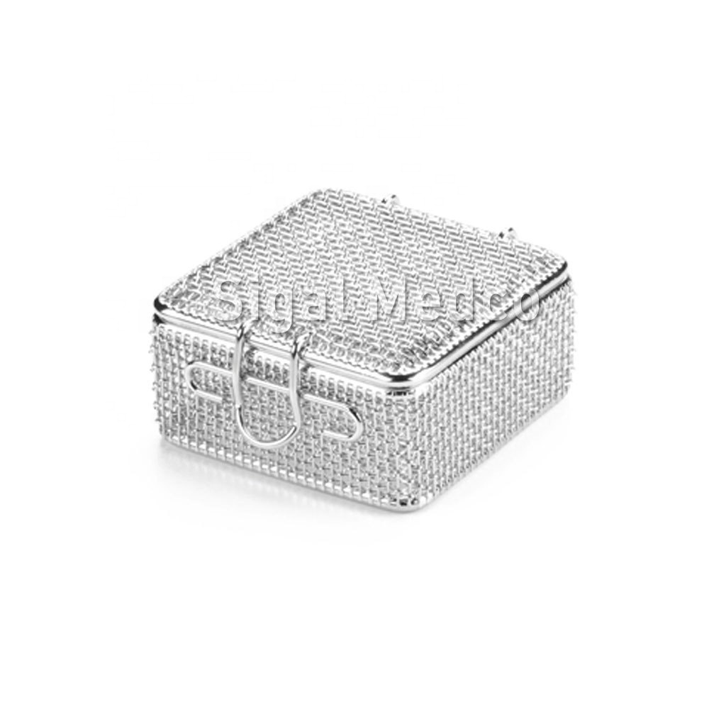 Micro Mesh Trays Stainless Steel | Mesh Sterilization Basket | Metal Autoclave Tray for Surgical Medical Use BY SIGAL MEDCO