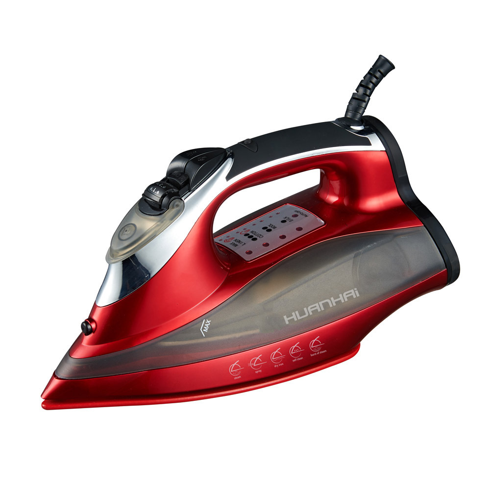 Wholesale High End Led Steam Iron Multifunctional Fabric Steam Iron With Auto Shut-off Feature