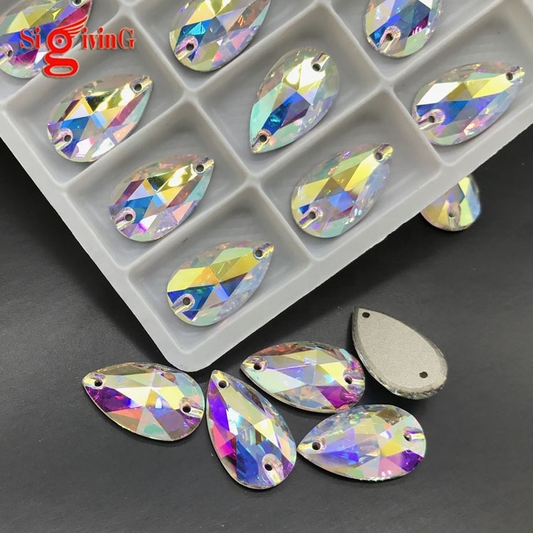 2088 Flat Back Rhinestone 16 cut facets hot fix crystal hot fix rhinestone German glue in bulk