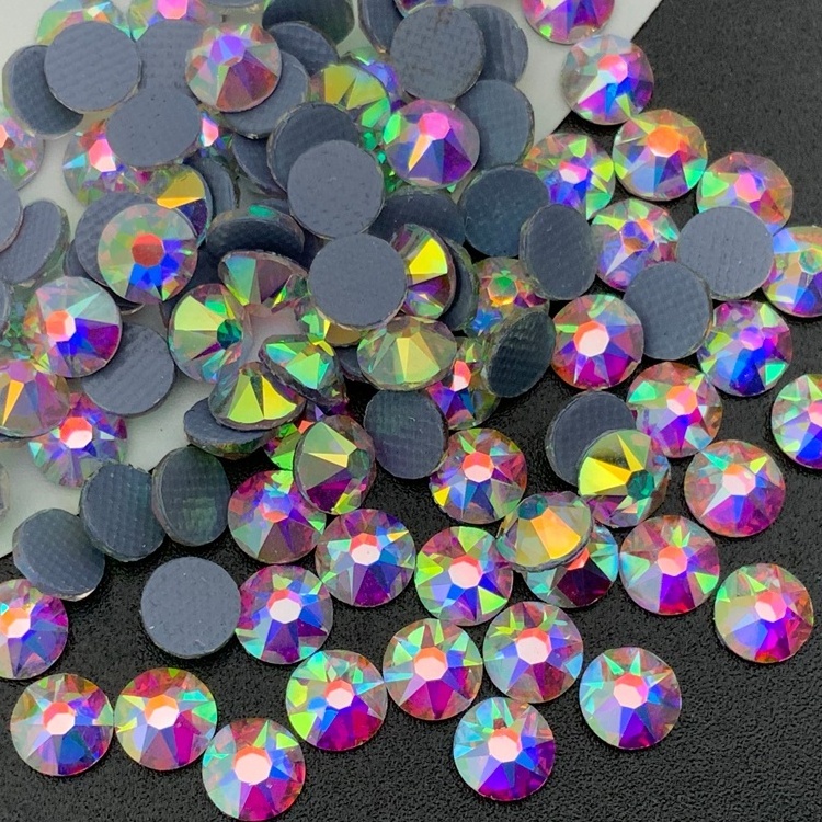 2088 Flat Back Rhinestone 16 cut facets hot fix crystal hot fix rhinestone German glue in bulk