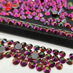 Wholesale ab ss10 transfer Hotfix rhinestone iron on Crystals for curtains