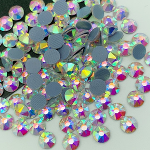 2088 Flat Back Rhinestone 16 cut facets hot fix crystal hot fix rhinestone German glue in bulk